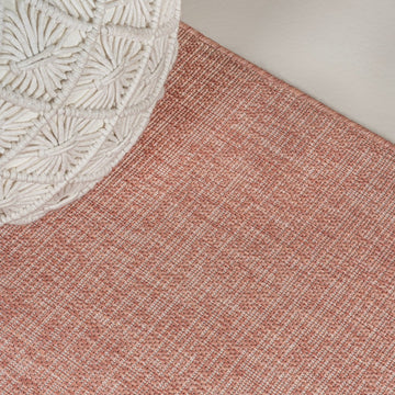 Alda Modern Minimalist Mingled Solid Indoor/Outdoor Area Rug
